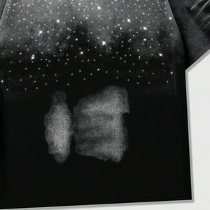 Men's Grunge Punk Rhinestone Splicing <b>T</b>-<b>Shirt</b> Casual Round Neck Short Sleeve Summer <b>Rave</b> Style <b>T</b>-<b>Shirt</b> - Product Image 5