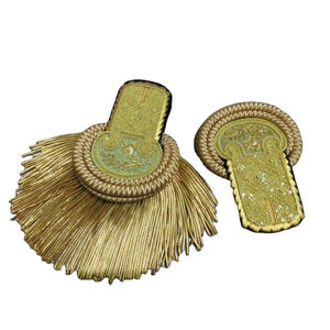 Épaulettes de rechange 100% fil et laine, accessoires uniformes, broderie, logos personnalisés - Product Image 6