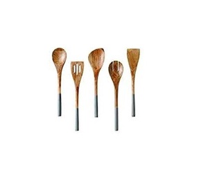Juego de servicio de ensalada de madera de alta calidad, juego de Servicio de ensalada de lujo Premium para hotel en casa a bajo precio moq - Product Image 1