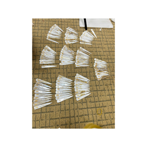 Cuillère à caviar en nacre de qualité supérieure Cuillère à coquille exquise faite à la main avec surface polie, maintien de matériau non réactif - Product Image 2