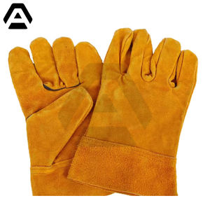 Gants de travail Style Rigger, Cuir et synthétique, Antidérapant Anti-coupure, Utilisation industrielle et extérieure Gants de travail BY AMAZING INDUSTRIES - Product Image 5
