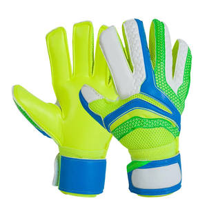 Service OEM Nouvelle qualité Fait à la main Meilleur produit Caoutchouc PU Cuir Imperméable Pourcentage Gants de gardien de but PAR AMAZING INDUSTRIES - Product Image 1