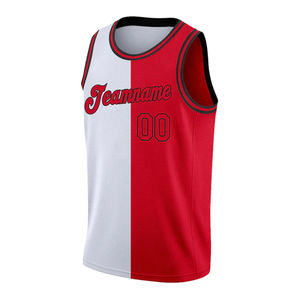 2024 maillots de basket-ball réversibles pour hommes conception personnalisée respirant et séchage rapide grande taille Service ODM personnalisé - Product Image 2