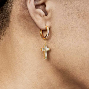 ต่างหูเงินแท้ประดับเพชรเลี้ยงในห้องปฏิบัติการ - ของขวัญรักษ์โลกสำหรับทุกเพศ เหมาะสำหรับงานปาร์ตี้ - Product Image 3