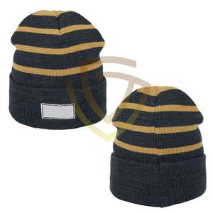 หมวกบีนนี่ไหมพรมถักลายแจ็คการ์ด 100% ขนสัตว์ สำหรับฤดูหนาว ใส่กลางแจ้ง อุ่นสบาย หมวกบีนนี่ผ้าฝ้ายหนา - Product Image 4