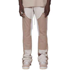 Pantalones de chándal Acampanados para hombre, pantalón informal de moda, 100% algodón - Product Image 2