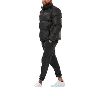 Veste d'hiver rembourrée en duvet pour homme, coupe-vent imperméable de haute qualité, avec poches, brillance à bulles, style bomber, pour les sports de plein air - Product Image 4