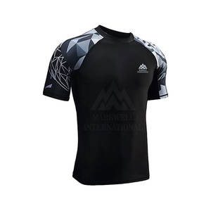 Breathable Gym Wear <b>Men</b> <b>Rash</b> <b>Guard</b> Custom Logo Design Top Quality Style MMA <b>Rash</b> <b>Guard</b> For Sale - Product Image 4