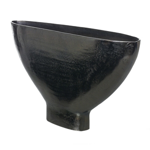 Florero de aluminio plateado elegante de alta calidad, maceta decorativa de lujo para el hogar - Product Image 4