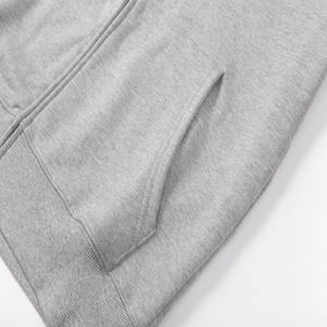 Sweat-shirt à capuche en polaire d'hiver de haute qualité, best-seller, fermeture éclair intégrale, broderie, décontracté, ample, unisexe, écologique - Product Image 5