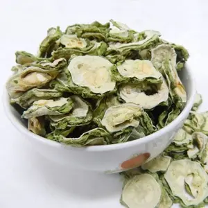 Vente en gros de tranche de gourde amère séchée naturelle pure tisane de melon amer sec de haute qualité comestible en stock