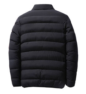 Premium Black Puffer Jacket for Men UltraWarm <b>Winter</b> <b>Quilted</b> Coat - Product Image 2