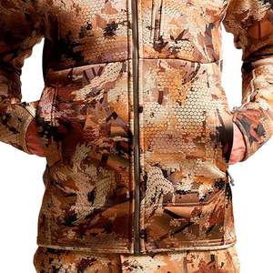 Uniformes de camuflaje para hombre con logotipo personalizado, Sudadera con capucha táctica de camuflaje para exteriores para hombre, ropa de caza clásica para hombre, algodón polivinílico - Product Image 2