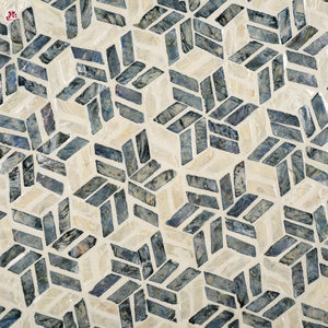 เก้าอี้เปลือกหอยมุกทำมือแบบเป็นมิตรต่อสิ่งแวดล้อม ขายส่ง เฟอร์นิเจอร์ตกแต่งด้วยงานฝังเปลือกหอย สำหรับโครงการตกแต่งภายในสุดหรู - Product Image 6