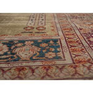 Tapis en soie noué à la main Gulmarg Pae-5768, 10 mm, motif floral classique Aubusson, pour entrée, prière, couloir, rectangulaire, fait main - Product Image 3