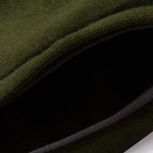 Factory Custom High Quality Windproof <b>Fleece</b> <b>Hoodie</b> Sweatpants Stand Collar Eco-Friendly Winter Sportswear Men's Sets - Product Image 6