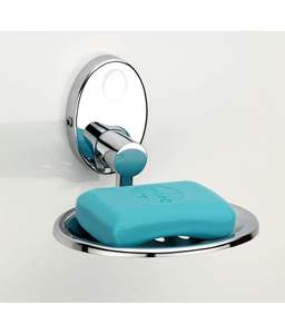 Jabonera de latón a prueba de herrumbre de nuevo diseño/soporte/jaula (Plata) jabonera individual (paquete de 1) - Product Image 6