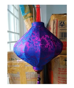 Hoi An lanternes imperméables en soie de bambou (45cm) -décoration de mariage. Lampe de maison-décoration de jardin-lanterne de fête-maison - Product Image 1