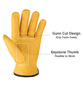 Guantes DE TRABAJO recién llegados hechos en Pakistán, proveedor directo de fábrica, guantes de trabajo de seguridad superventas de alta calidad a la venta - Product Image 3