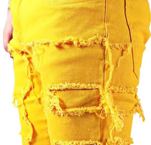 New Custom Logo Regular Fit Jogger Pants <b>Men</b> <b>Flared</b> Denim Breathable Waterproof Multi-Pocket 2025 - Product Image 4