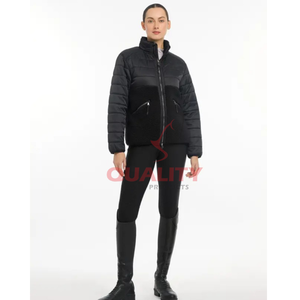 2025 chaqueta de entrenamiento ecuestre impermeable transpirable tejido elástico corte ergonómico Premium Elegante ropa deportiva para montar a caballo - Product Image 6