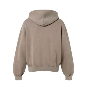 Servicio OEM, Logotipo Personalizado, Sudadera con Capucha de Forro Polar Grueso de Invierno, Estilo Urbano, Talla Grande, Alta Calidad, Venta al Por Mayor para Hombre - Product Image 3