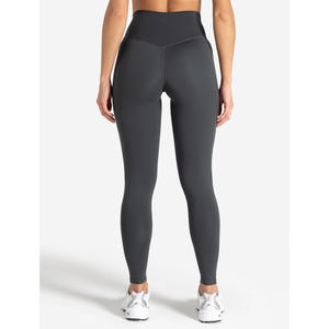 Venta al por mayor personalizado tormenta gris Allure Leggings favorecedor curvo cintura alta nueva y ropa activa moda gimnasio Leggings para mujeres - Product Image 5