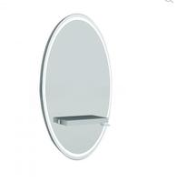 Miroir mural LED en verre au design moderne, pliable, pour salon, coiffure, barbier, hôpital, centre commercial, hôtel, salle de bain, supermarché