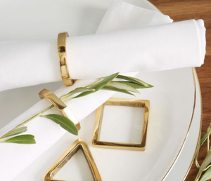 Anneaux ronds en laiton Hôtel Restaurants Cadeau De Table Rond De Serviette Décoratif Réutilisable Premium Qualité Alimentaire Sûr Porte-Mouchoirs Anneaux - Product Image 2