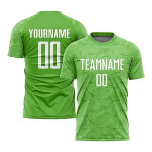 Vente en gros Maillot de football imprimé de la meilleure qualité Ensemble de vêtements de sport d'entraînement en polyester 100% Uniformes de football français de la meilleure qualité - Product Image 5