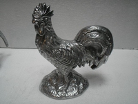 Statue de coq en métal, Figurine en forme de coq