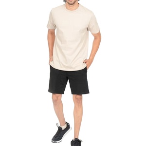T-shirt homme haute qualité 100% polyester, séchage rapide et respirant, vêtements de sport, logo personnalisé imprimé, col rond, entraînement, gym - Product Image 3