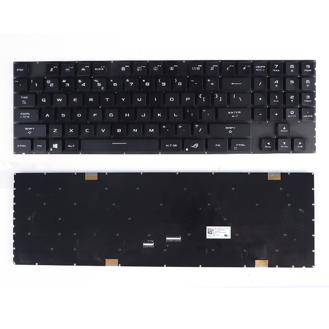 Wholesale Replacement Backlit Gaming Laptop Keyboard for ASUS ROG GX703 SN5013B, US Layout Internal Notebook Keyboard