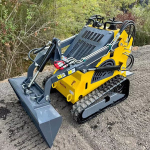 Minicargador barato CE EURO5 EPA, minicargador de orugas de rueda diésel con motor EPA, minicargador de oruga para todo terreno, envío gratuito - Product Image 2