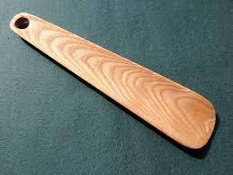 Natural Wooden <b>Shoe</b> Horn Shiny <b>Polished</b> Long Handle Wood Shoehorn for <b>Shoe</b> Helper Men Women Custom Design By HAND MADE CRAAFT - Product Image 4
