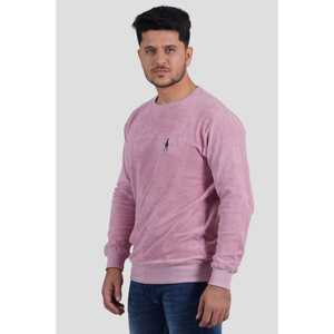 Men's 100% Organic Cotton Heavyweight Crewneck Sweatshirt GOTS Certified Eco-Friendly Oversized Solid Spring Sustainable Made - Product Image 6