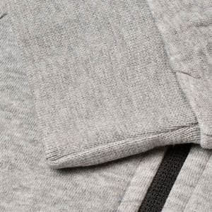 Sweat à capuche zippé pour homme en molleton de coton, fabrication en usine, vêtements streetwear, fabrication de logo personnalisé pour les marques de vêtements de marque privée - Product Image 5