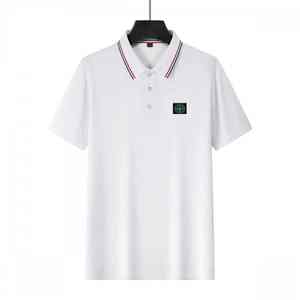 High Quality Men Polo <b>Shirt</b> in Solid Colors Perfect for Casual Office and Summer Streetwear - Product Image 6
