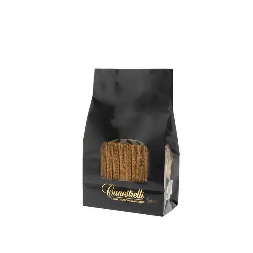 화이트 라벨 Canestrelli 초콜릿 웨이퍼 200g 밀가루 00 수제 품질 초콜릿 웨이퍼 이탈리아에서 만든 간식 10pcs 상자