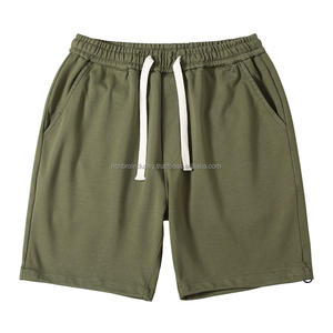 กางเกงกีฬาผู้ชายย้อนยุคฤดูร้อนสไตล์อเมริกันใหม่ไซส์ XS ผ้าคอตตอนแท้ทรงตรงมีเชือกรูดสำหรับผู้ชาย - Product Image 1