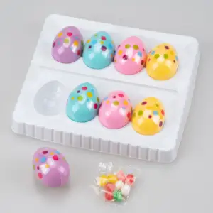 Venta al por mayor de caramelos de fábrica <span class=keywords><strong>Jelly</strong></span> Bean en huevo, caramelos masticables de frutas, paquete OEM, caramelos exóticos con sabor afrutado de azúcar agria - Product Image 1