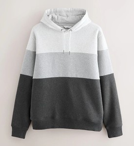 Nueva venta al por mayor de invierno hombres pulóver sudaderas con capucha de alta calidad de algodón personalizado de lana de talla grande canguro bolsillo bloque Color forrado - Product Image 6