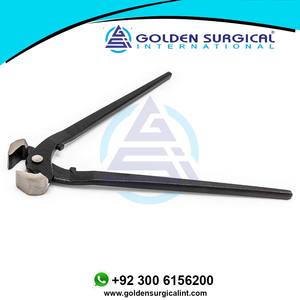 คีมตัดปลายแหลมสำหรับงานหนัก14นิ้วเครื่องมือดูแลเท้าม้ารองเท้าสำหรับสัตวแพทย์ - Product Image 5