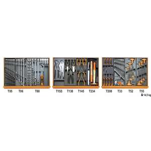 BETA 99-Piece Assortment of <b>Vehicle</b> Repair <b>Tools</b> in ABS Thermoformed Trays New Arrival! - Product Image 1