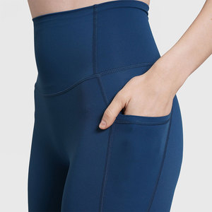 Shorts Deportivos de Cintura Alta para Mujer, Compresión, Fitness, Yoga, Gimnasio, Entrenamiento, Correr, con Bolsillo - Product Image 5