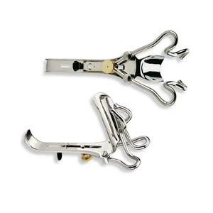 Spéculum vaginal Guttman en acier inoxydable pour examen gynécologique, auto-fixant, 1-3/8 pouces, avec pince CE ISO, livraison DHL, couleur personnalisée - Product Image 3