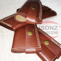 Gaine en cuir durable pour couteaux de chasse Damas de chef Support de boîtier OEM personnalisable