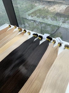 Extensions de cheveux en micro-anneaux, nano-anneaux, 100% cheveux vierges vietnamiens, qualité supérieure, couleur noire - Product Image 5