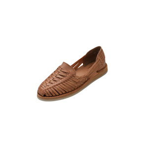 Mocassins en cuir tressé décontractés à enfiler, confortables, respirants, légers, avec semelle antidérapante, tendance mode pour femmes - Product Image 2