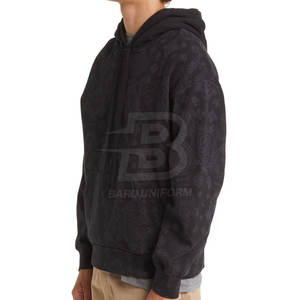 Vente en gros de sweats à capuche imprimés de la meilleure conception, légers, personnalisés, imprimés en couleur - Product Image 4